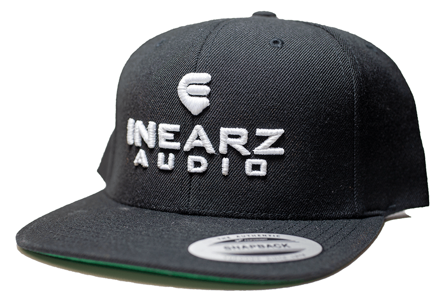 Inearz snapback hat with logo