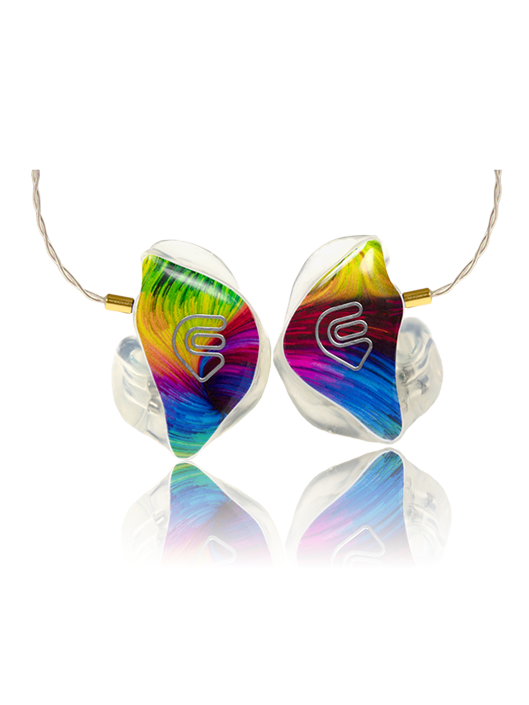 FusionSoft in ear monitors with cable reflected
