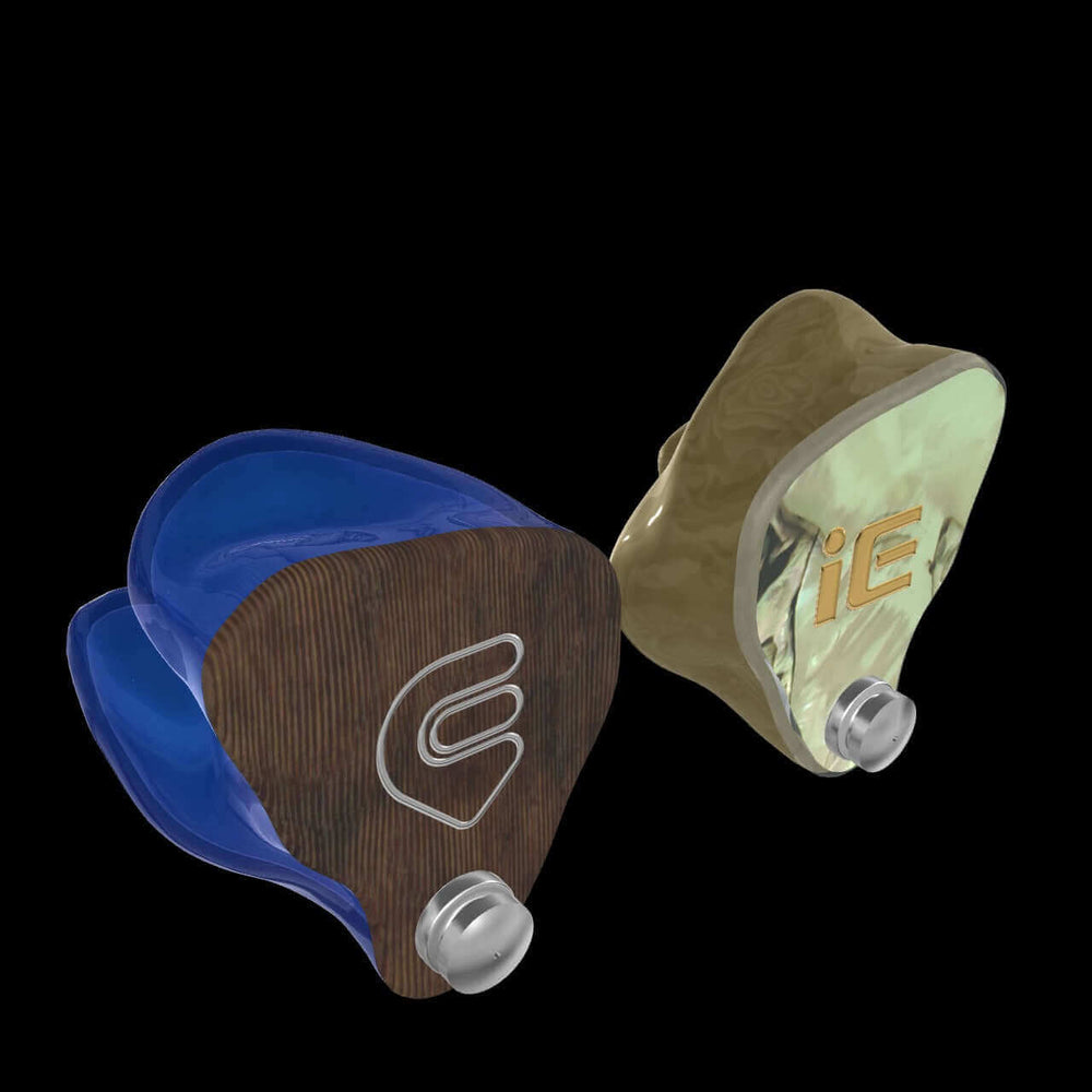 Inearz 3D designe pic of wood faceplates