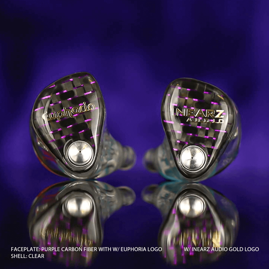 Inearz purple carbon fiber