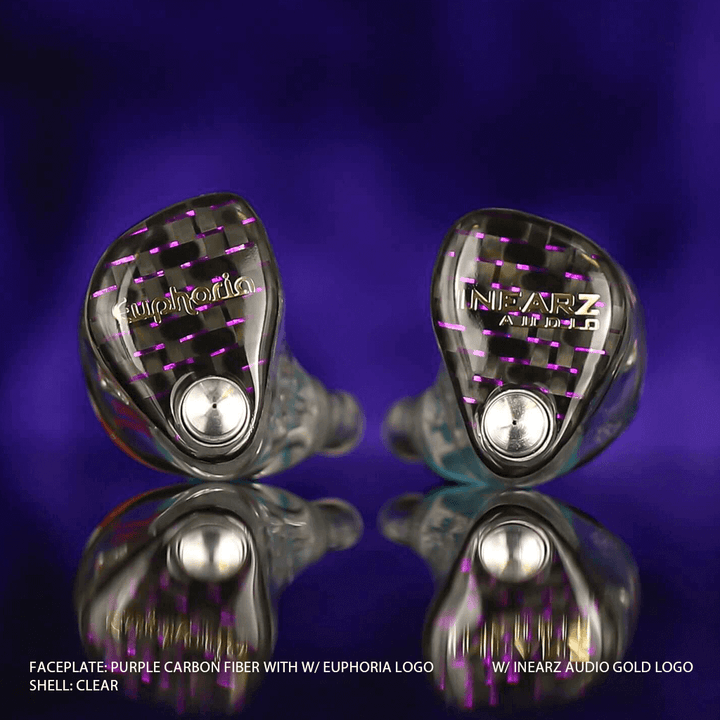 Inearz purple carbon fiber