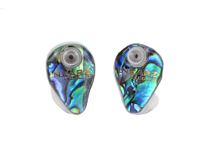 Z22 White pair with blue paua face and ambient filters