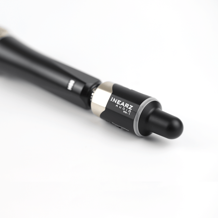 Inearz WM-1 connected to microphone