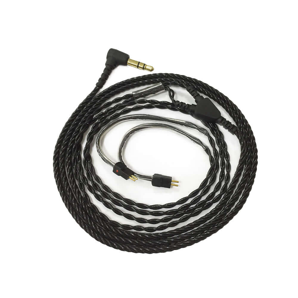 Standard 2 pin black 0.78mm cable with 2.5mm connector