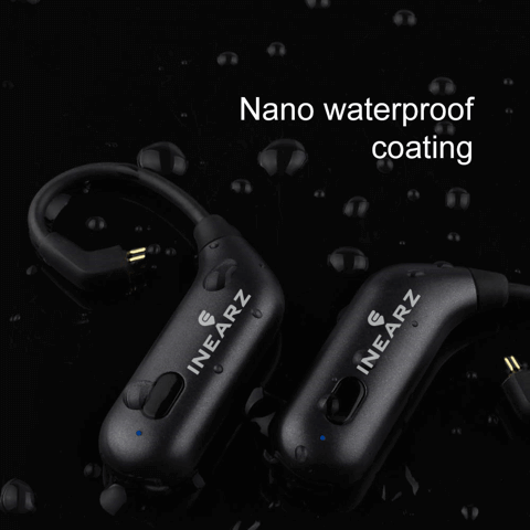Bluetooth 2-Pin IEM Wireless Adapter Black | InEarz Audio