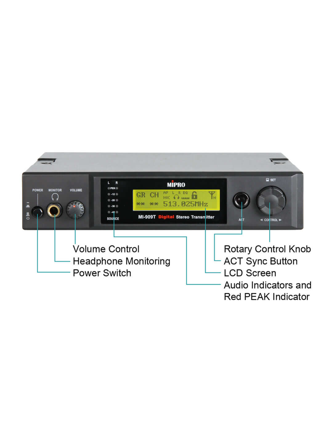 MIPRO Digital Wireless IEM System | InEarz Audio2